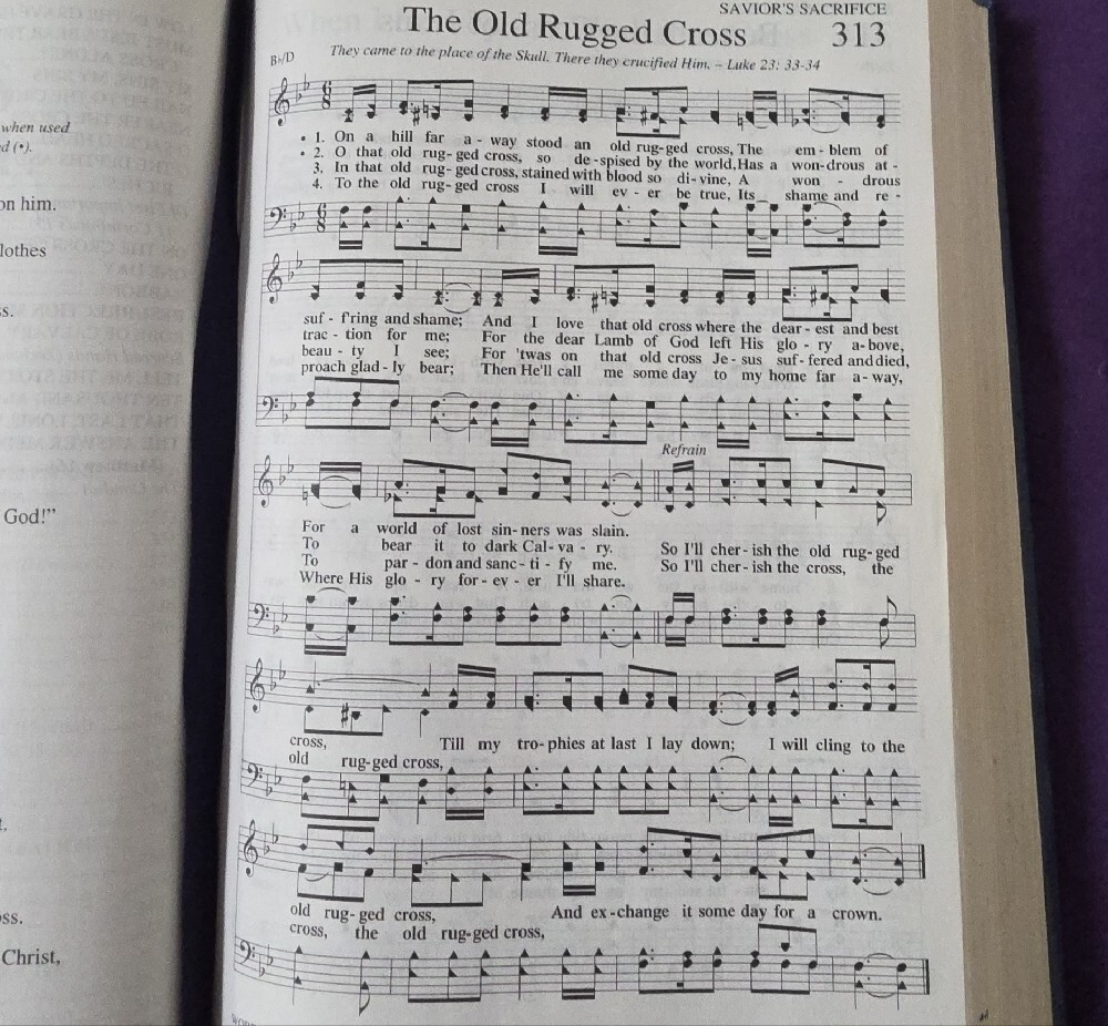 Vintage Songs of Faith and Praise Hardcover Hymnal - Blue - Picture 4 of 5